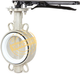 半襯里型四氟蝶閥