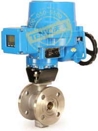 V型切口電動(dòng)球閥