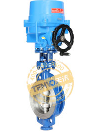 對夾式電動硬密封蝶閥