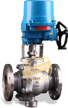 裝配QT系列執(zhí)行器電動(dòng)固定球閥