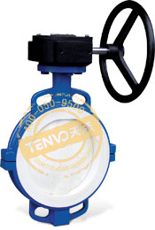 對(duì)夾式襯氟蝶閥