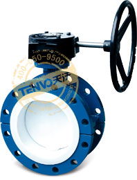 法蘭式襯氟蝶閥