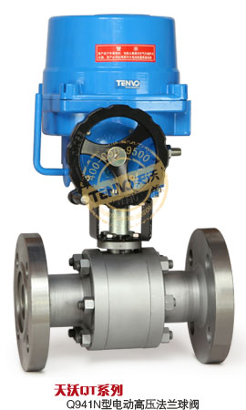QT系列電動(dòng)鍛鋼高壓法蘭球閥