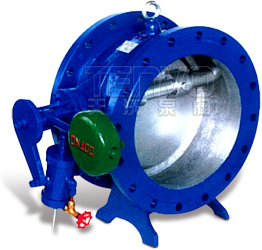 HH47X、HDH47X重錘蝶式緩沖止回閥實物圖