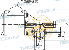 VFS粉體蝶閥結(jié)構(gòu)圖