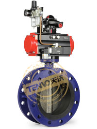 法蘭式氣動(dòng)軟密封蝶閥