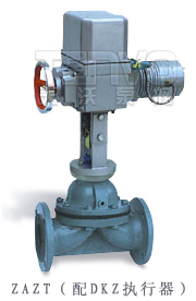 ZAZT型電動隔膜調(diào)節(jié)閥實物圖