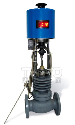 自力式電控溫度調(diào)節(jié)閥實(shí)物圖