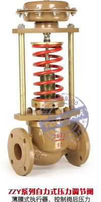 ZZYP薄膜式閥后型自力式壓力調(diào)節(jié)閥